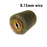 Meule abrasive fil acier