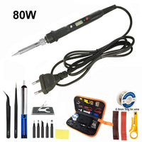 Kit Fer à Souder Électrique Numérique 80W