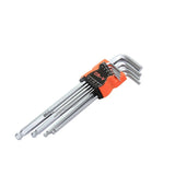 Lot de 9  clés Allen, clé à tête étoile Torx,