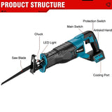 Scie sabre Batterie Makita