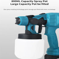 Pistolet pulvérisateur électrique sans fil, batterie 21 V