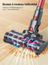 Aspirateur sans fil 48Kpa 500W