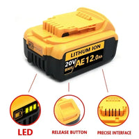 Batterie DCB200   Lithium 20V 18Volt  12Ah