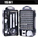 SET EMBOUTS DE TOURNE VIS +POIGNEE  115 PCS