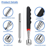 Stylo magnétique télescopique