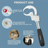 Clé universelle, outils de réparation plomberie