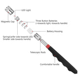 Stylo magnétique télescopique