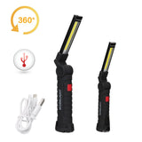 Lampe de Poche LED COB Rechargeable