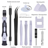 SET EMBOUTS DE TOURNE VIS +POIGNEE  115 PCS