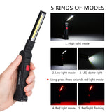 Lampe de Poche LED COB Rechargeable